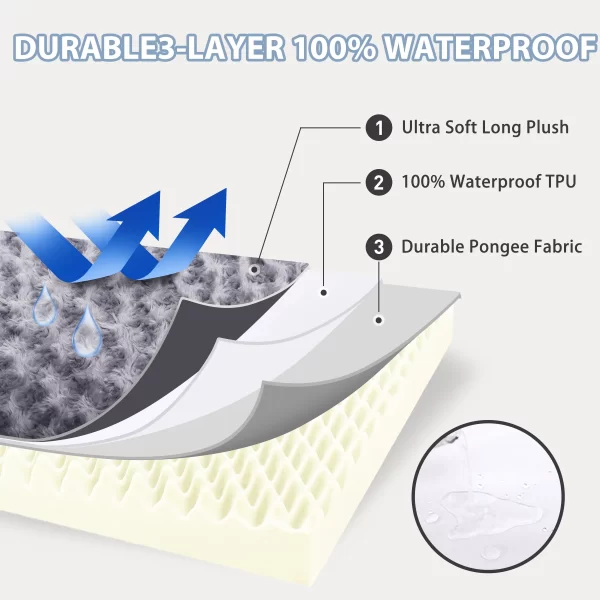 KSIIA Soft Pet Couch Bed for Large Dogs Soft Dog Bed Sofa with Egg Crate Foam