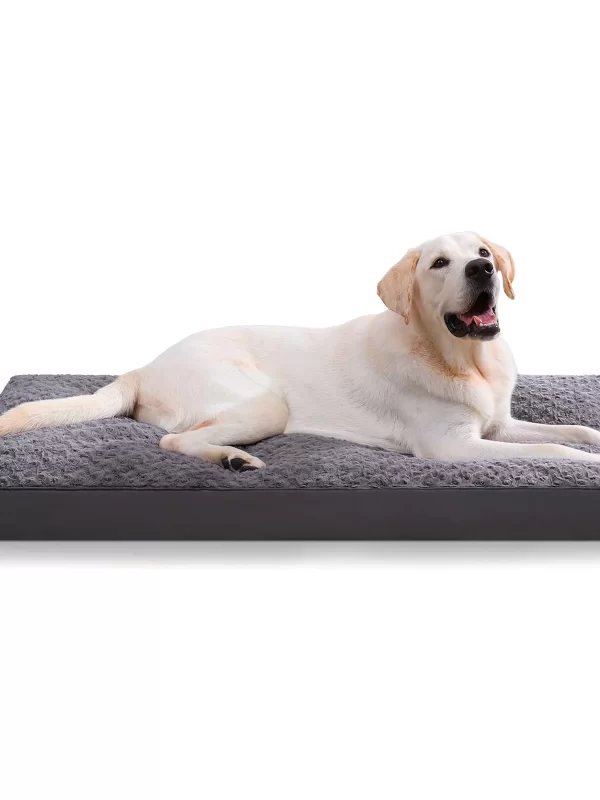 KSIIA Waterproof Dog Bed with Removable Cover (For USA)