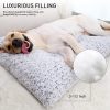 KSIIA Washable Dog Bed Deluxe Plush Dog Crate Beds