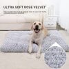 KSIIA Washable Dog Bed Deluxe Plush Dog Crate Beds