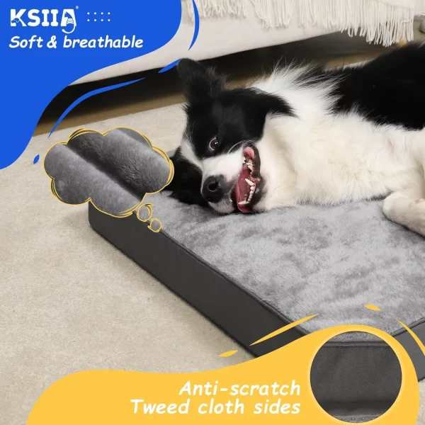 DOGBED-2KSA51GD019 KSIIA Orthopedic Washable Crate Bed ( For UK)
