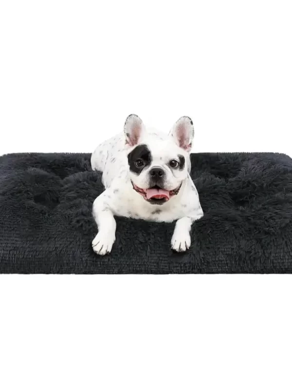KSIIA Plush Washable Crate Dog Bed （For UK）