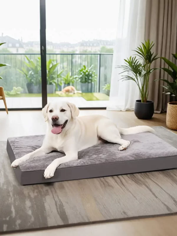 KSIIA Orthopedic Washable Crate Bed ( For UK)