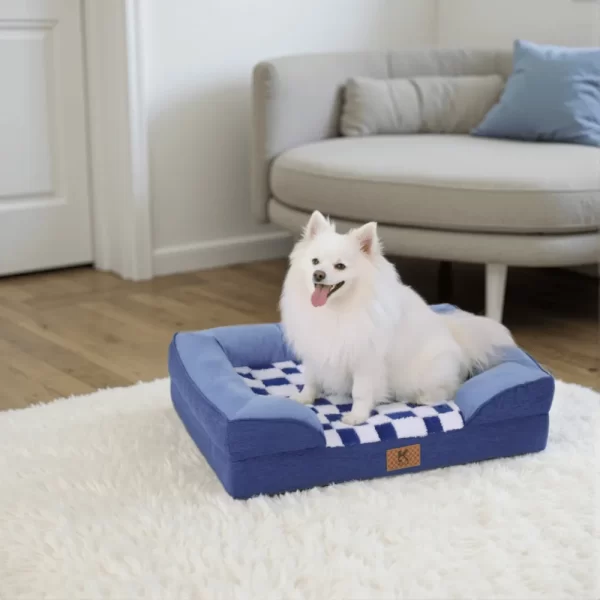 Ksiia Orthopedic Memory Foam Pet Sofa-Bailey