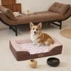 Ksiia Orthopedic Memory Foam Pet Sofa-Bailey