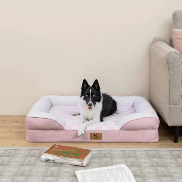Ksiia Orthopedic Memory Foam Pet Sofa-Bailey