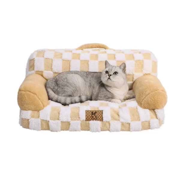 ksiiadogbedGD055-2 Ksiia Portable Dog Sofa Bed for Small Pets-Harley
