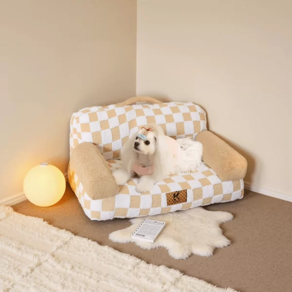 ksiiadogbedGD055-6 Ksiia Portable Dog Sofa Bed for Small Pets-Harley