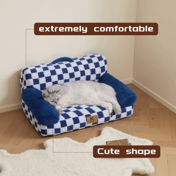 ksiiadogbedGD055-7 Ksiia Portable Dog Sofa Bed for Small Pets-Harley