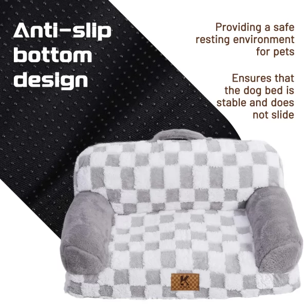ksiiadogbedGD055-9 Ksiia Portable Dog Sofa Bed for Small Pets-Harley